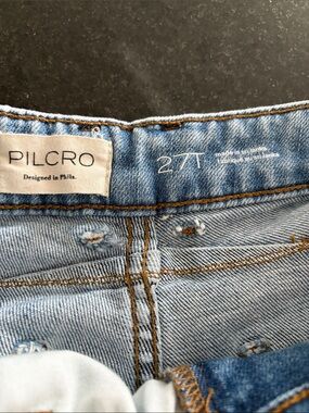 Pilcro Light Blue Distressed Denim Jeans